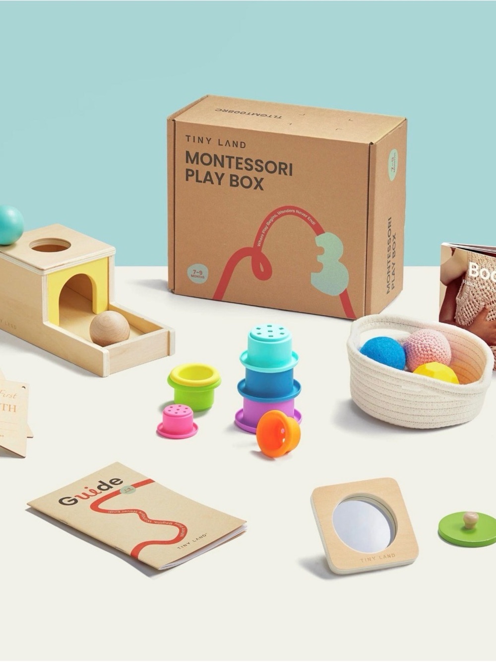 Tiny Land® Montessori Toys Set ( 6-9 Month )